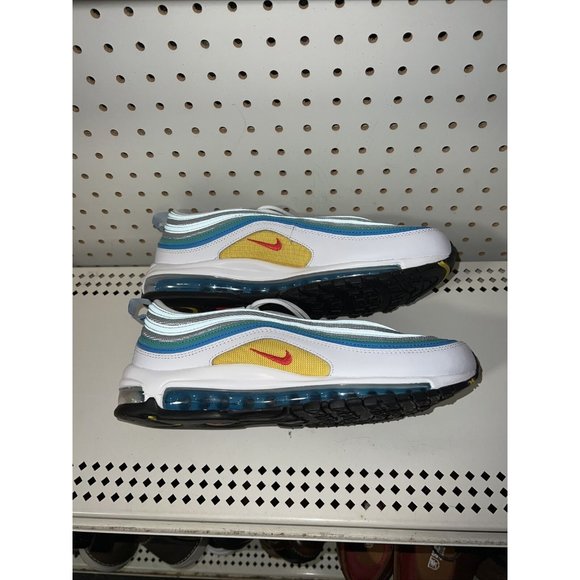 Nike Air Max 97 Spring Floral Mens Athletic Shoes Sneakers Size 10.5 DQ7644-100 - Picture 5 of 8